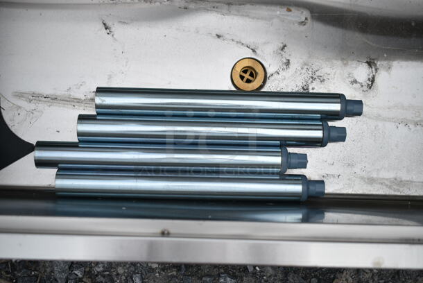 BRAND NEW SCRATCH AND DENT! Regency 600IB1848 18" x 48" Stainless Steel Underbar Ice Bin with Bottle Holders - Image 4 of 7