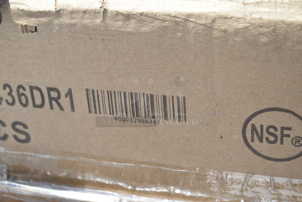 2 Boxes of 2 BRAND NEW SCRATCH AND DENT! Regency 460EG2436DR1 24" x 36" Green Epoxy Wire Drying Rack Shelf - 1 1/4" Slots. 2 Times Your Bid! May Be Missing Pieces. - Image 3 of 4