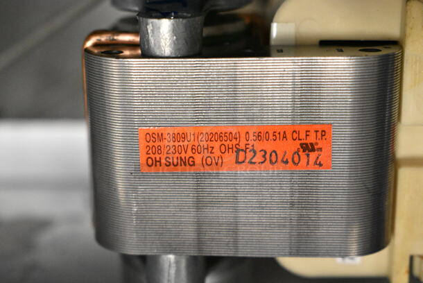 BRAND NEW SCRATCH AND DENT! Oh Sung OSM-3809U1 Fan Blower Motor. 208/230 Volts.  - Image 7 of 7