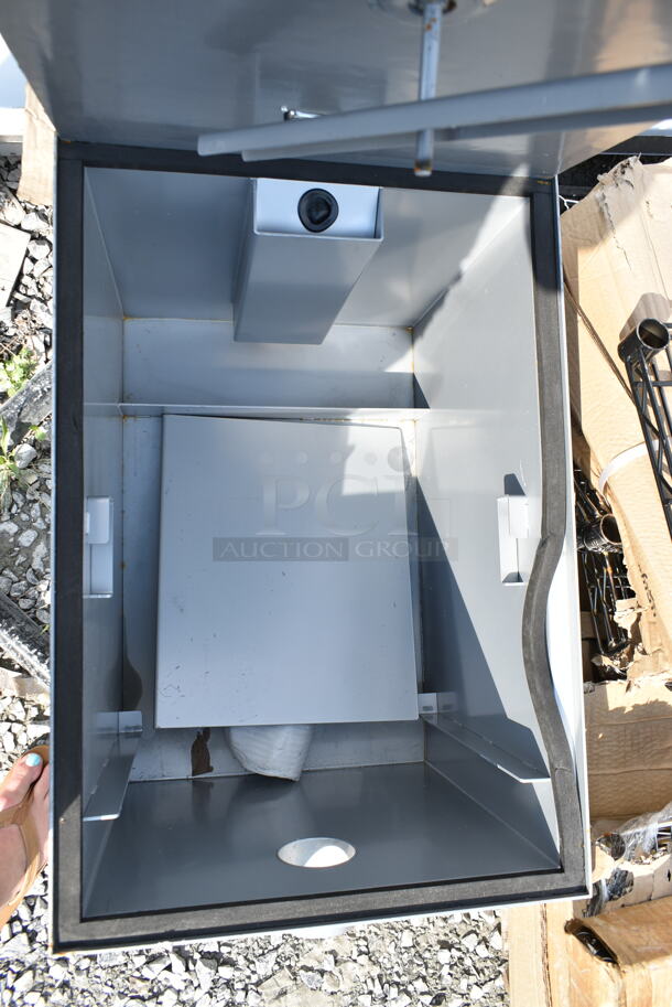 BRAND NEW SCRATCH AND DENT! Metal Grease Trap.  - Image 4 of 4