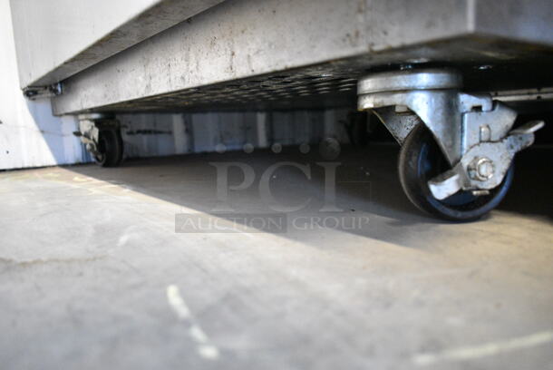 2018 Traulsen UST3212L0-0300 Stainless Steel Commercial Prep Table Cooler on Commercial Casters. 115 Volts, 1 Phase. Tested and Working! - Image 2 of 5