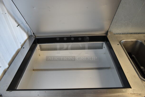 2018 Traulsen UST3212L0-0300 Stainless Steel Commercial Prep Table Cooler on Commercial Casters. 115 Volts, 1 Phase. Tested and Working! - Image 3 of 5