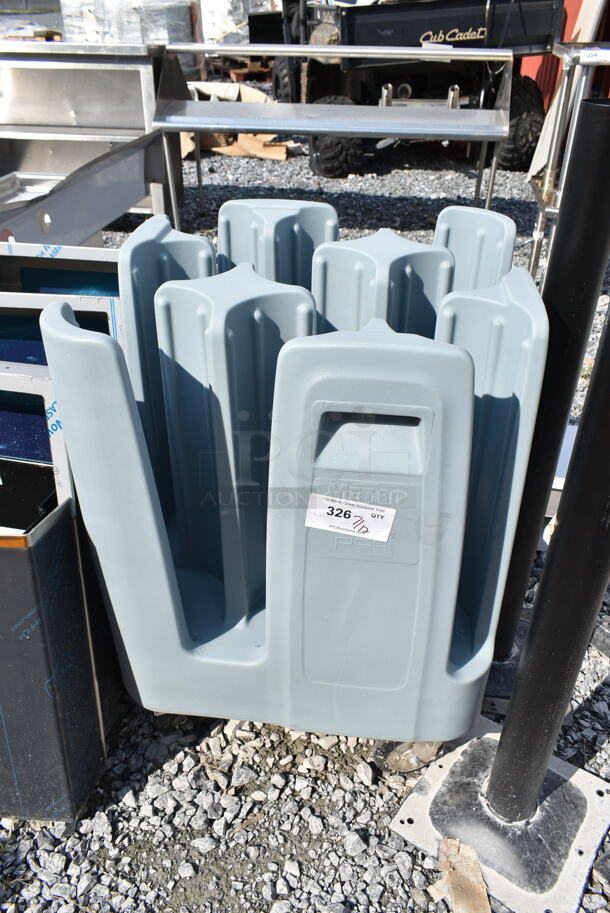 BRAND NEW SCRATCH AND DENT! Metro PCD5 "Poker Chip" Dish Dolly Holds up to 360 Dishes  - Image 2 of 5