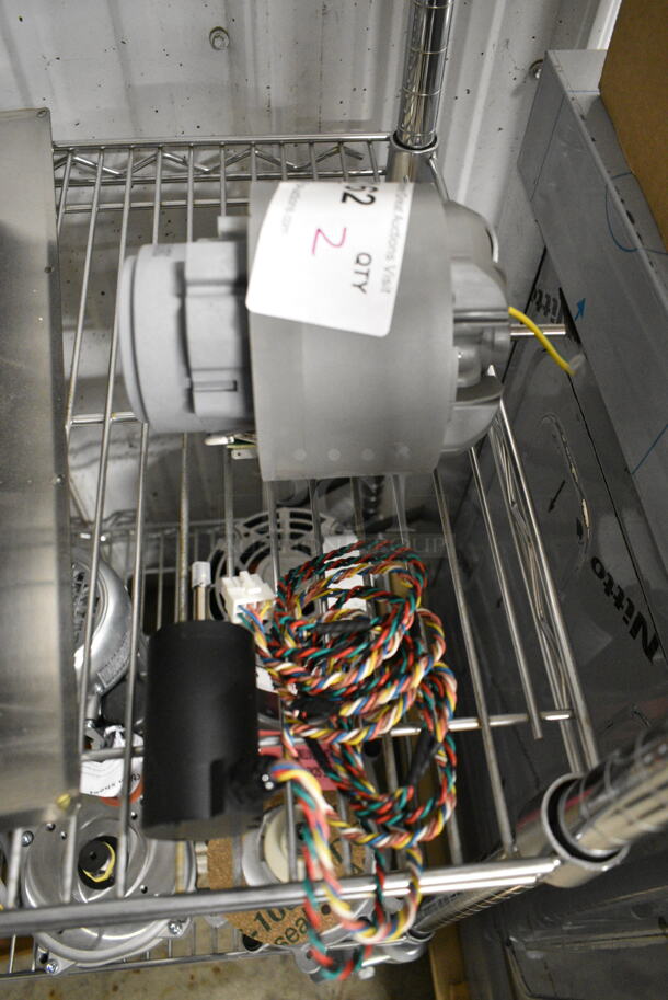 BRAND NEW SCRATCH AND DENT! Anaheim BLWR65172S-24V-4200-02 Motor and Wires - Image 1 of 7