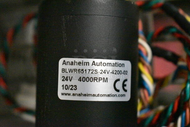 BRAND NEW SCRATCH AND DENT! Anaheim BLWR65172S-24V-4200-02 Motor and Wires - Image 4 of 7