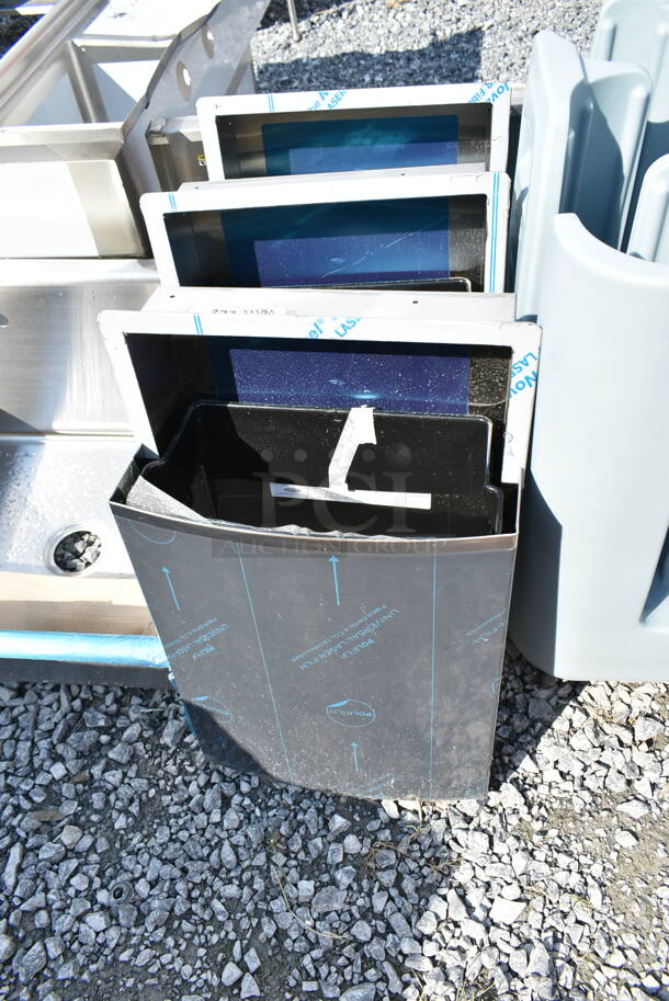 3 BRAND NEW SCRATCH AND DENT! Bobrick B-4369 ConturaSeries Rectangular Waste Receptacle. 3 Times Your Bid! - Image 1 of 8