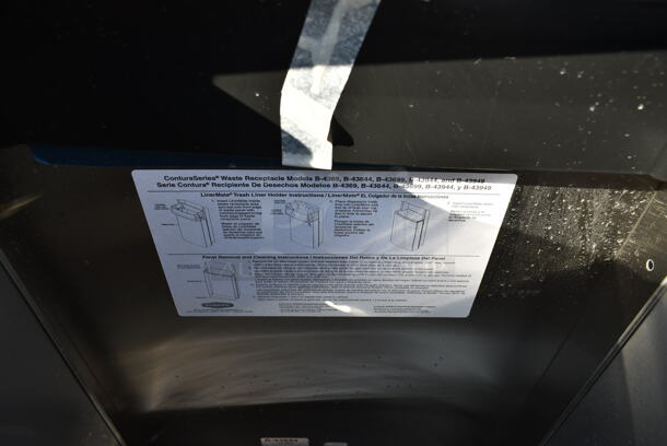 3 BRAND NEW SCRATCH AND DENT! Bobrick B-4369 ConturaSeries Rectangular Waste Receptacle. 3 Times Your Bid! - Image 7 of 8