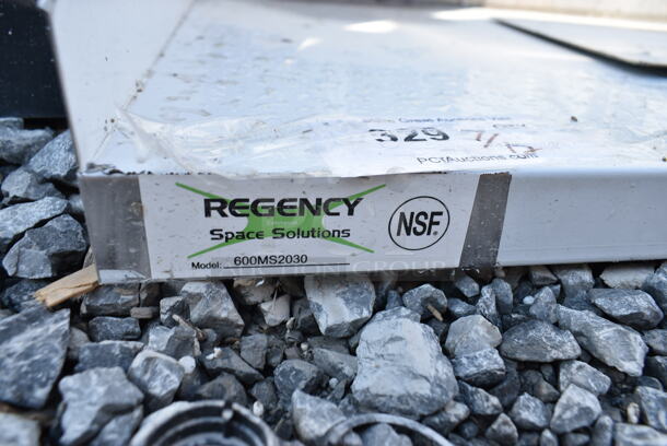 BRAND NEW SCRATCH AND DENT! Regency 600MS2030 20" x 30" Stainless Steel Microwave Shelf - Image 4 of 4