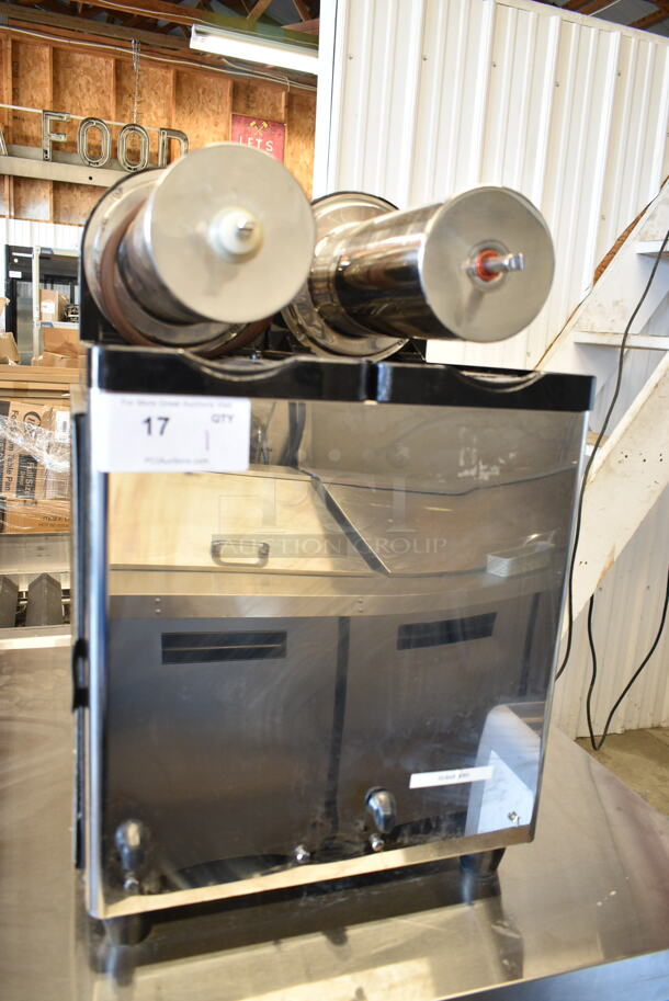 Icetro SSM-280 Stainless Steel Commercial Countertop Slushie Machine Base. No Hoppers. 115 Volts, 1 Phase. Tested and Working! - Image 2 of 4