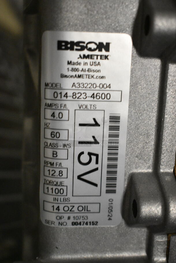 BRAND NEW SCRATCH AND DENT!  Marathon 5KH33JNA980AX Compressor. 110-115 Volts, 1 Phase.  - Image 6 of 6