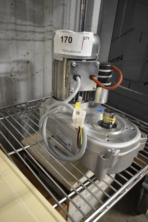 BRAND NEW SCRATCH AND DENT! Nidec GR63 Gear Motor. 115-120 Volts, 1 Phase.  - Image 3 of 8