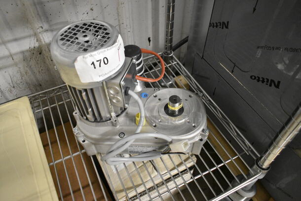 BRAND NEW SCRATCH AND DENT! Nidec GR63 Gear Motor. 115-120 Volts, 1 Phase.  - Image 5 of 8