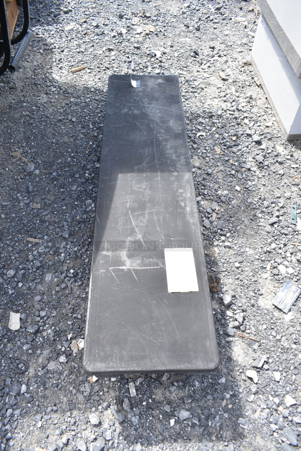 BRAND NEW SCRATCH AND DENT! Regency 600D48128PSJ 48" x 12" x 8" Plastic Narrow Dunnage Rack - 1000 lb. Capacity - Image 2 of 4