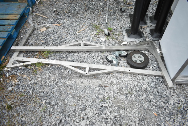 BRAND NEW SCRATCH AND DENT! Metal Frame for Broiler/Salamander Stand - Image 2 of 4