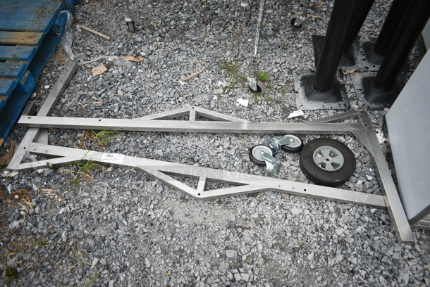 BRAND NEW SCRATCH AND DENT! Metal Frame for Broiler/Salamander Stand - Image 4 of 4