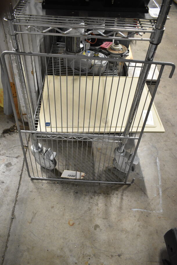 BRAND NEW SCRATCH AND DENT! Lot of 5 Racks Including AP262652 Victory 50597806 Gray Coated Wire Shelf - 23 1/2" x 25", 8823406015700 Traulsen 340-60157-00 Shelf,  - Image 6 of 7