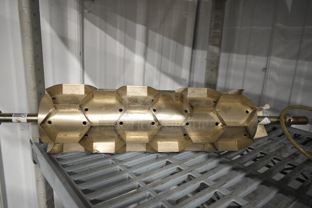 2 Moline Metal Commercial Donut Cutting / Biscuit Cutting Rolling Pins. 2 Times Your Bid! - Image 3 of 7