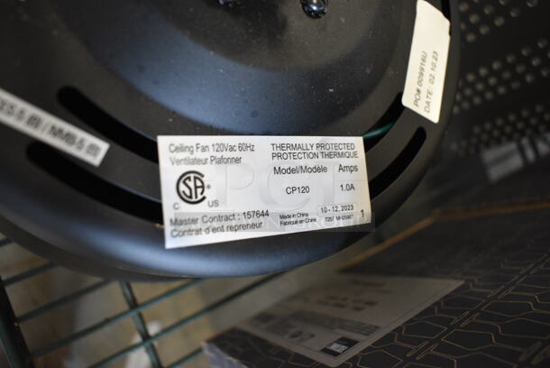 4 BRAND NEW SCRATCH AND DENT! Items; Taylor 608Y32R TS32 32 oz. Mechanical Portion Control Scale, CP120 Ceiling Fan Base and 2 582112B Steam Baskets. 4 Times Your Bid! - Image 6 of 8