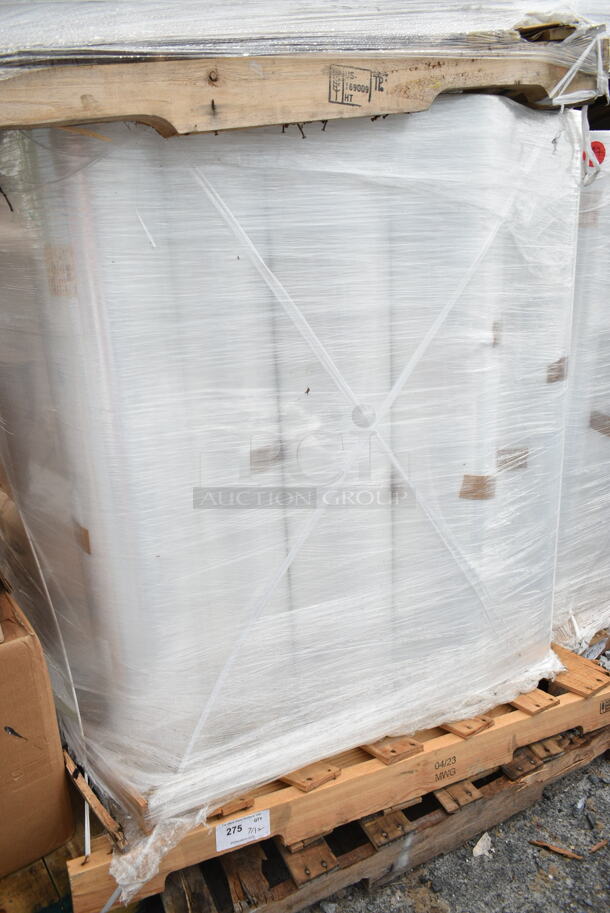 PALLET LOT of 20 BRAND NEW SCRATCH AND DENT! Atlantic 482MIL120D Bundler Film Plastic Wrap Rolls. 20 Times Your Bid! - Image 1 of 3