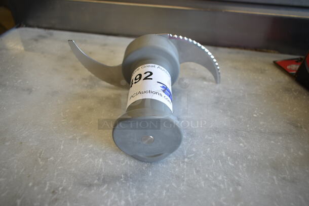 BRAND NEW SCRATCH AND DENT! Robot Coupe 27448 Coarse Serrated "S" Blade  - Image 4 of 5