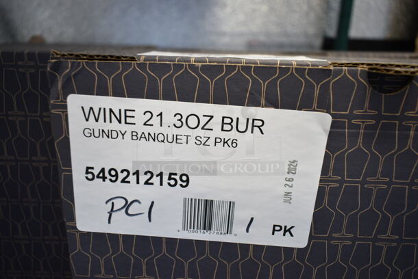 4 Boxes of 6 BRAND NEW SCRATCH AND DENT! Schott Zwiesel Banquet 21.3 oz. Burgundy Wine Glass by Fortessa Tableware Solutions. 4 Times Your Bid! - Image 3 of 3