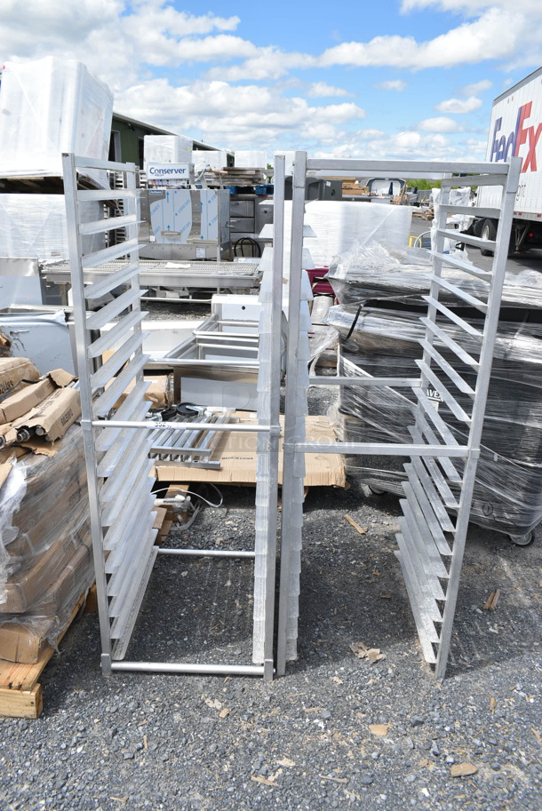 2 BRAND NEW SCRATCH AND DENT! Metal Pan Racks. 2 Times Your Bid! - Image 1 of 5