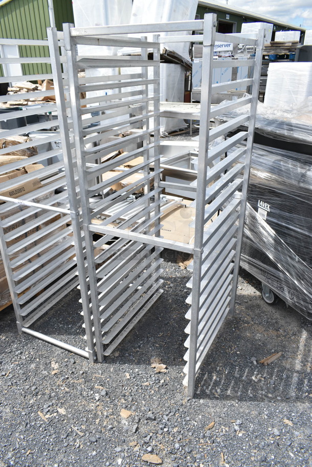2 BRAND NEW SCRATCH AND DENT! Metal Pan Racks. 2 Times Your Bid! - Image 3 of 5