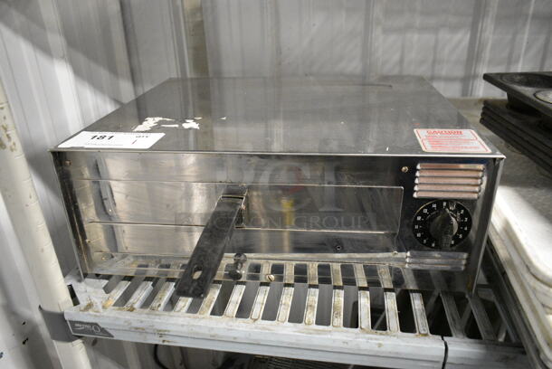 Pizza Pal 412 Stainless Steel Commercial Countertop Electric Pizza Oven. 110 Volts, 1 Phase. Tested and Working! - Image 1 of 5