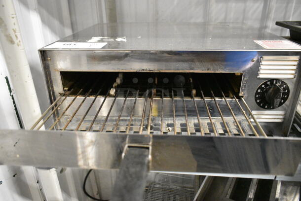 Pizza Pal 412 Stainless Steel Commercial Countertop Electric Pizza Oven. 110 Volts, 1 Phase. Tested and Working! - Image 2 of 5