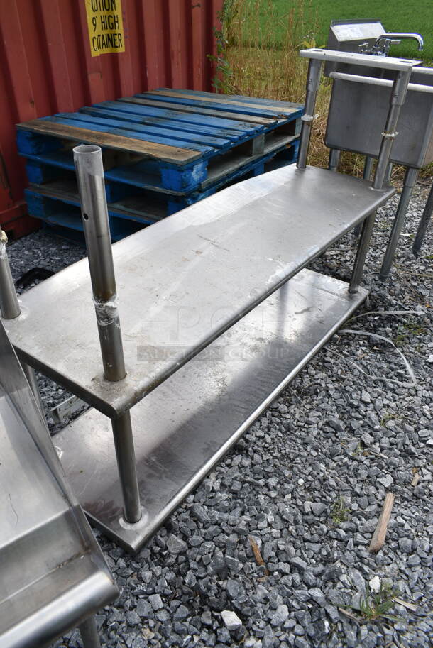 Stainless Steel 2 Tier Over Shelf.  - Image 3 of 3