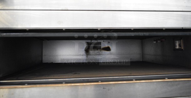 4 2021 Europa E2L 18PA Stainless Steel Commercial Electric Powered Bakery Pizza Ovens on Commercial Casters. 230 Volts, 3 Phase. 4 Times Your Bid! - Image 5 of 11