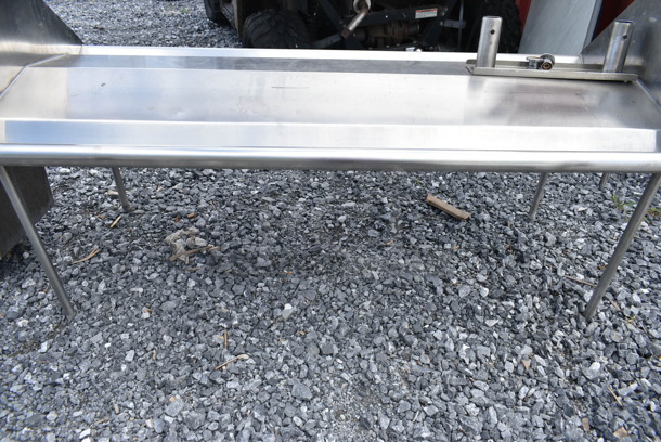 Stainless Steel Over Shelf for Dishwasher Table.  - Image 2 of 3