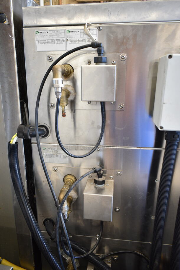 4 2021 Europa E2L 18PA Stainless Steel Commercial Electric Powered Bakery Pizza Ovens on Commercial Casters. 230 Volts, 3 Phase. 4 Times Your Bid! - Image 9 of 11