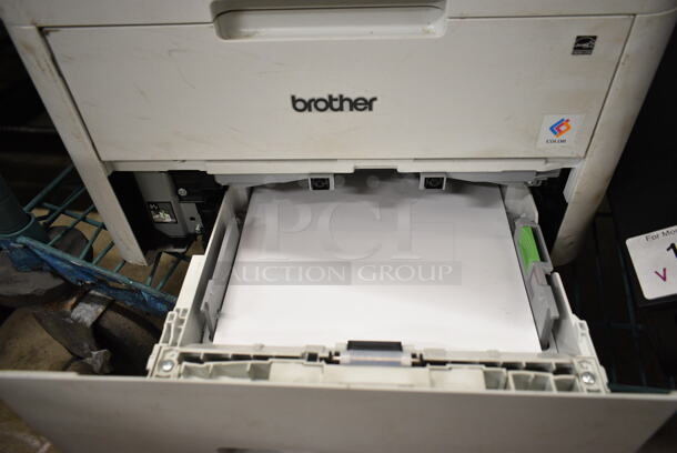 ALL ONE MONEY! Lot of Brother Printer, First Aid Kit and Black Metal Cash Register - Image 10 of 11