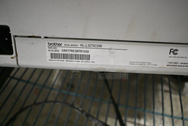 ALL ONE MONEY! Lot of Brother Printer, First Aid Kit and Black Metal Cash Register - Image 11 of 11