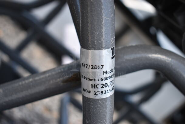 12 Gray Poly and Metal Shopping Carts. 12 Times Your Bid! - Image 4 of 7