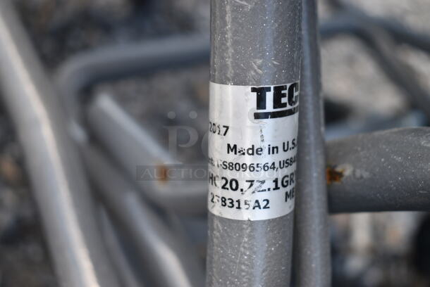 12 Gray Poly and Metal Shopping Carts. 12 Times Your Bid! - Image 5 of 7