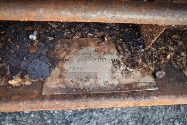 Metal Commercial Natural Gas Powered 4 Deck Pizza Oven w/ Cooking Stones. 90,000 BTU.  - Image 8 of 8