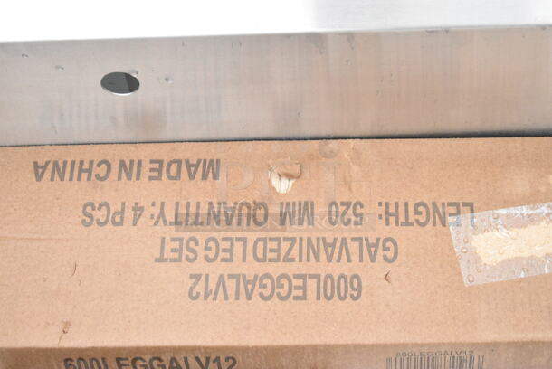 BRAND NEW SCRATCH AND DENT! Regency 600S3101410C Stainless Steel Commercial L Shaped 3 Bay Sink w/ Dual Drain Boards. Bays 14x14x10. Drain Boards 10.5x15 - Image 7 of 8