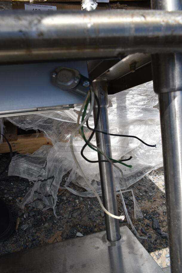 Stainless Steel 2 Tier Over Shelf w/ Hatco Warming Strip.  - Image 4 of 6