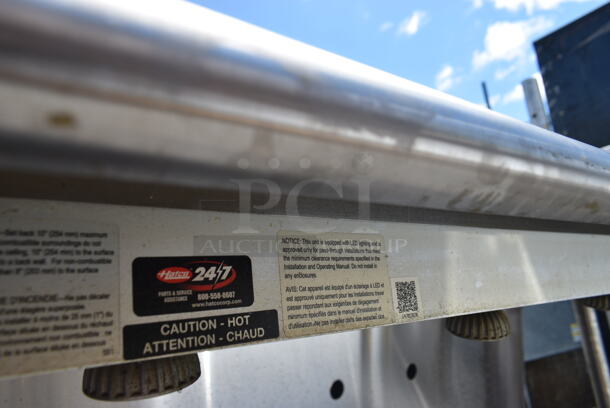 Stainless Steel 2 Tier Over Shelf w/ Hatco Warming Strip.  - Image 6 of 6