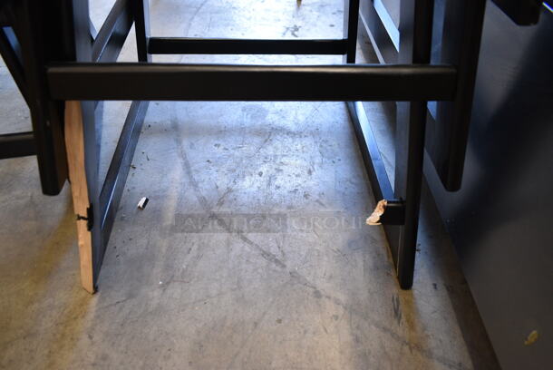 8 BRAND NEW SCRATCH AND DENT! Lancaster Table & Seating 164WHCASBK Standard Height Wooden High Chair with Black Finish. 8 Times Your Bid! - Image 10 of 12