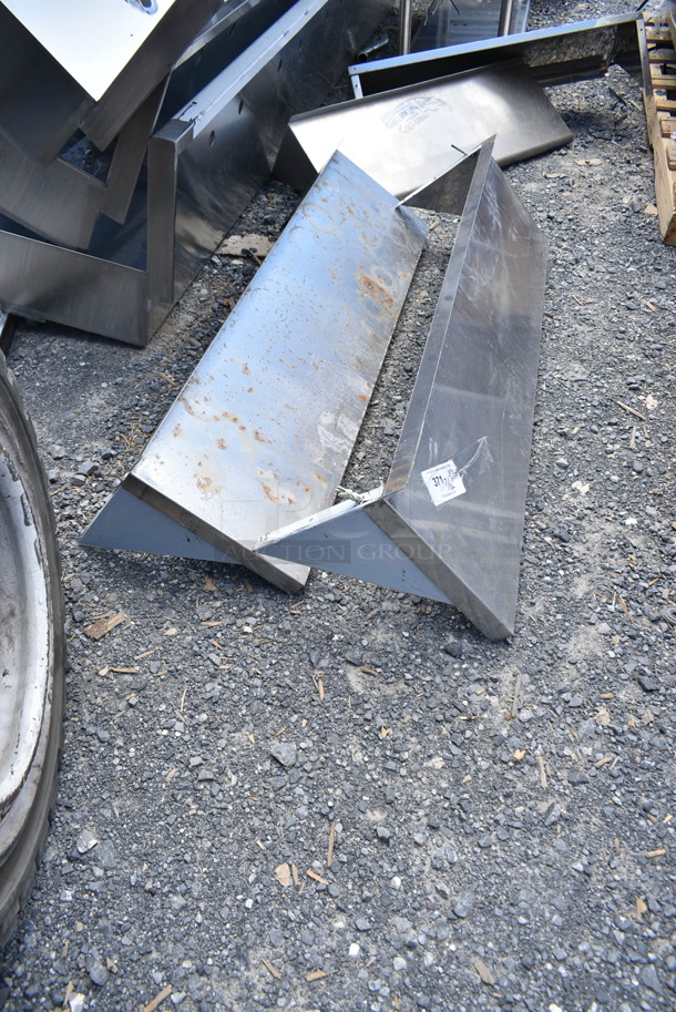 2 Stainless Steel Wall Mount Shelf. 2 Times Your Bid! - Image 3 of 5