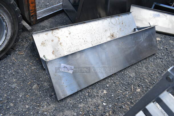 2 Stainless Steel Wall Mount Shelf. 2 Times Your Bid! - Image 5 of 5