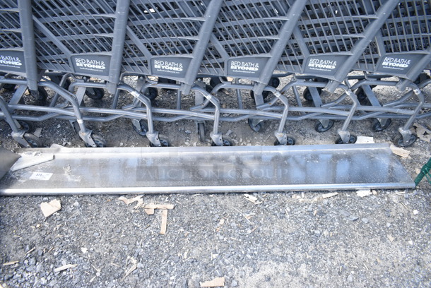 Stainless Steel Wall Mount Shelf. - Image 1 of 2