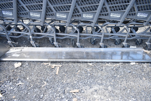 Stainless Steel Wall Mount Shelf. - Image 2 of 2