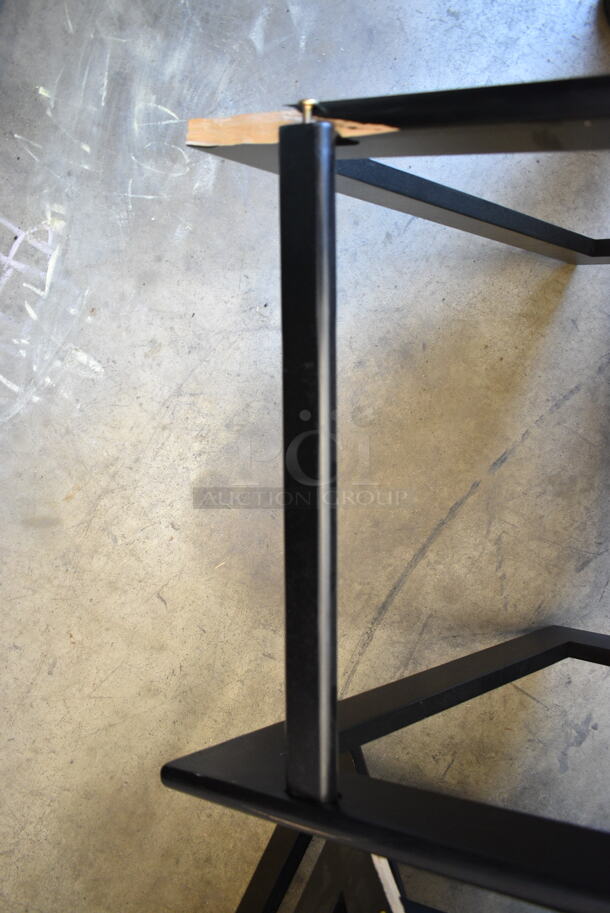 4 BRAND NEW SCRATCH AND DENT! Lancaster Table & Seating 164WHCASBK Standard Height Wooden High Chair with Black Finish. 4 Times Your Bid! - Image 7 of 8
