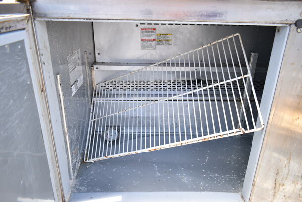 Beverage Air WTF60AY Stainless Steel Commercial 2 Door Undercounter Freezer. 115 Volts, 1 Phase. Cannot Test Due To Cut Power Cord - Image 3 of 5