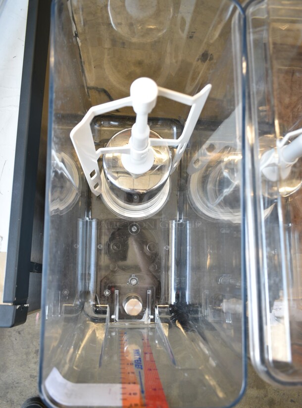 BRAND NEW SCRATCH AND DENT! 2023 Carnival King 382RBD5G2 Stainless Steel Commercial Double 5 Gallon Bowl Refrigerated Beverage Dispenser. 120 Volts, 1 Phase. Tested and Working! - Image 5 of 7