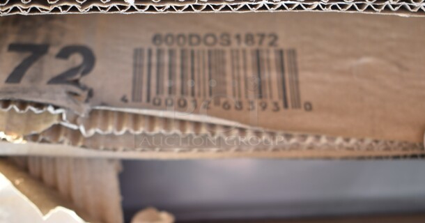 BRAND NEW SCRATCH AND DENT! Regency 600DOS1872 Stainless Steel Double Deck Overshelf - 18" x 72" x 32" - Image 3 of 3